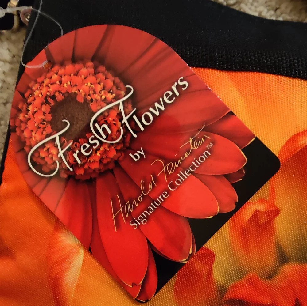 Nwt Harold Feinstein floral crossbody bag - Picture 2 of 8